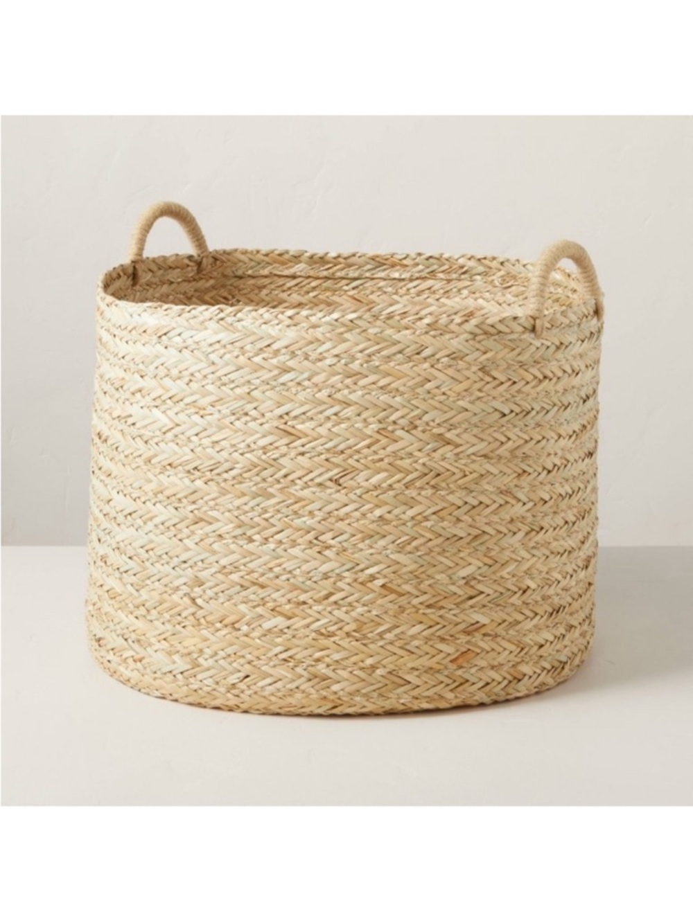 Extra Large XL Braided Grass Storage Basket - Hearth & Hand™ with Magnolia NEW